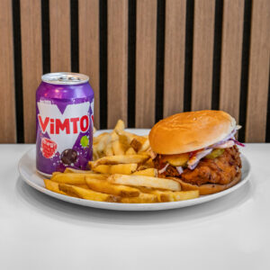 Habanero Chicken Burger Meal