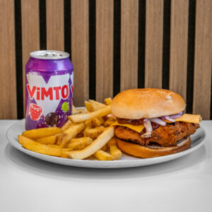 Smoky BBQ Burger Meal